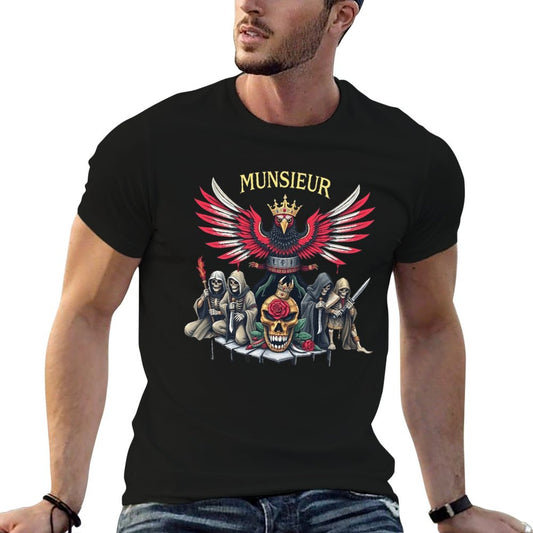 Men's Tee Munsieur Brand Design "Liberation" Graphic Tee Independence Day Collection