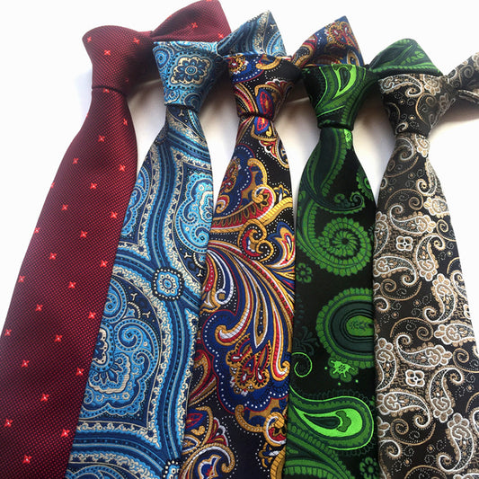 Men's Casual Formal Wear Polyester Jacquard Tie - Munsieur