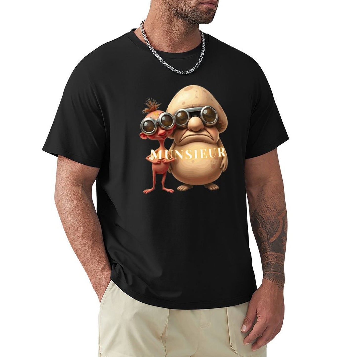 Munsieur Men's Tee "Stinky Pinky and Backdoor Bandit"