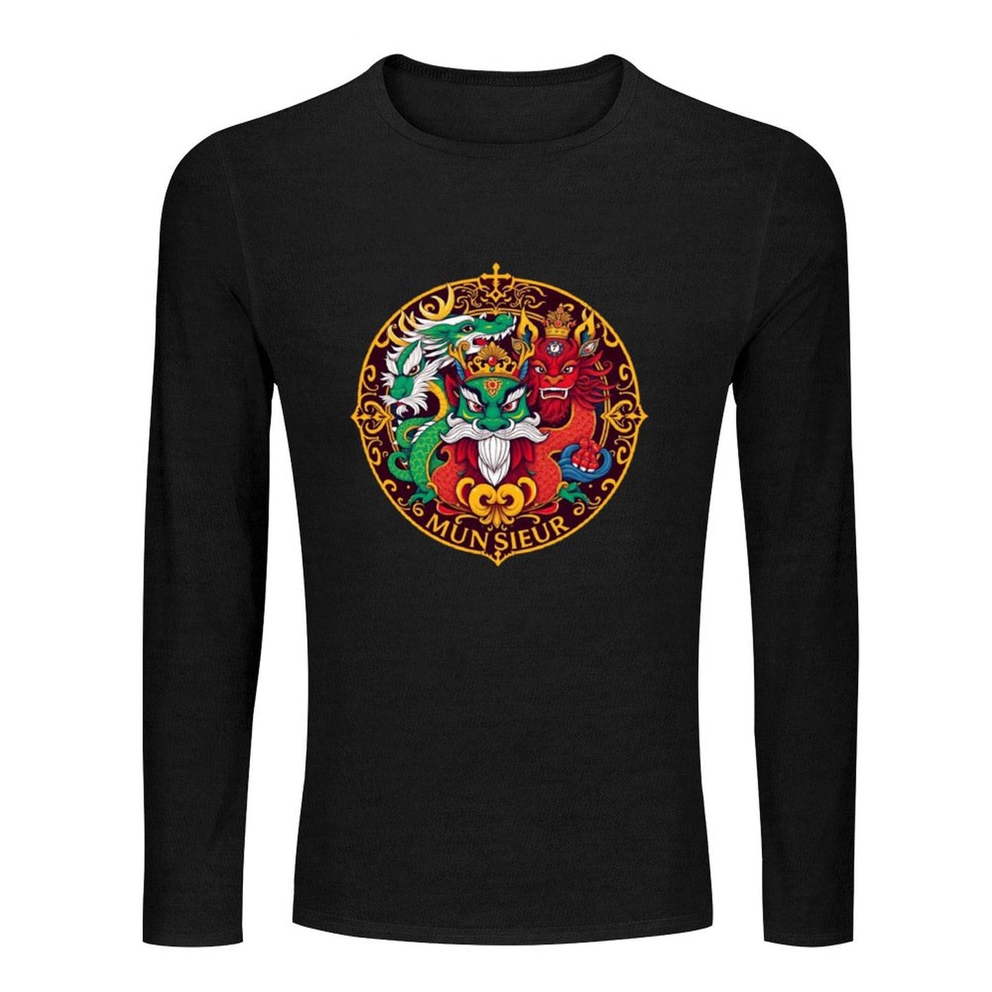 Munsieur Long Sleeve Tee for Men: The Perfect Balance of Casual and Refined - Munsieur