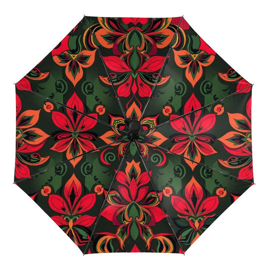 Munsieur Automatic Umbrella with Custom Print Inside Pattern