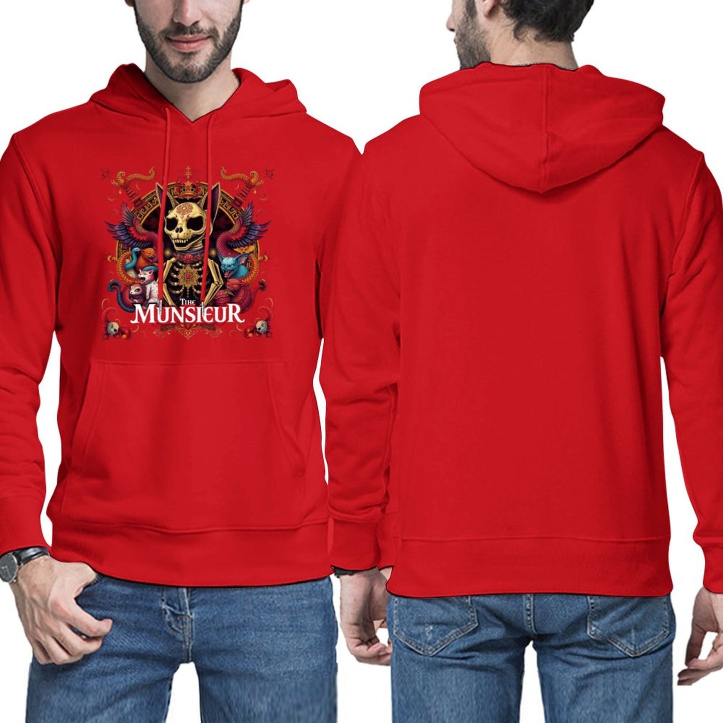 Munsieur Men's Hoodie: Luxe Streetwear for Everyday Wear - Munsieur