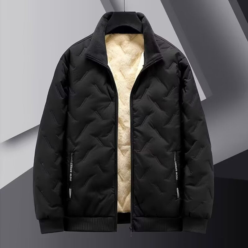 Vest For Middle-aged And Elderly People Warm Thickened Cotton Coat Wool For Men - Munsieur