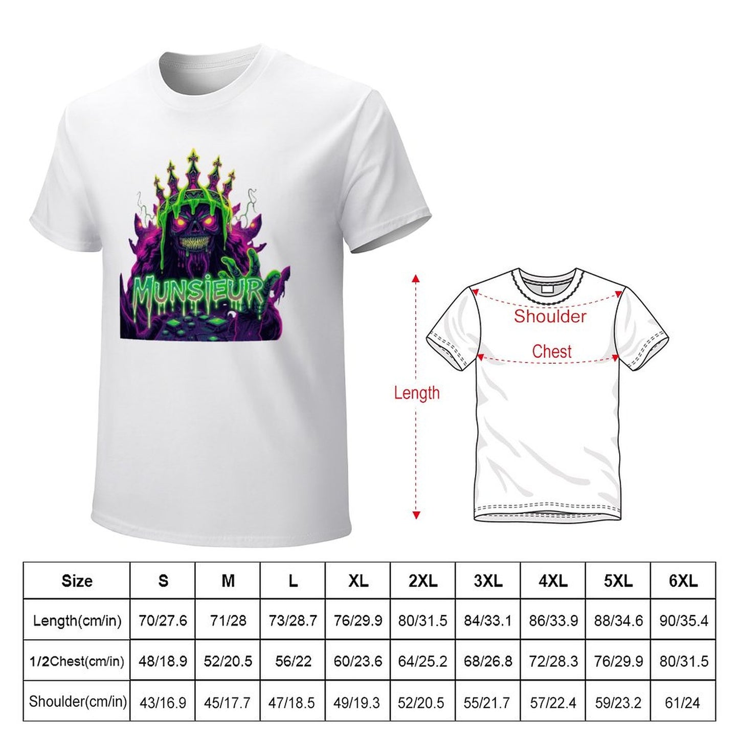 Munsieur Men's – Emerald Isle Streetwear Tee
