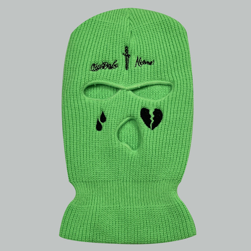 Knitted Hat Mask Streetwear Fashion