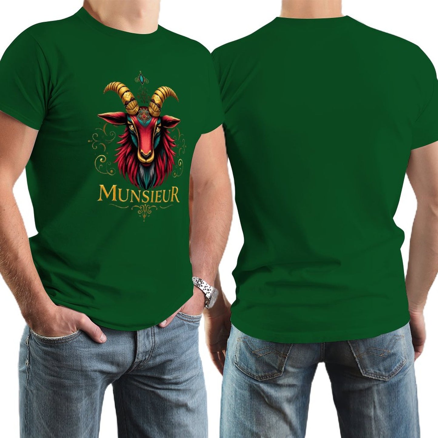 Men's Munsieur Tee "Icon Billy" Designer Streetwear Fashion
