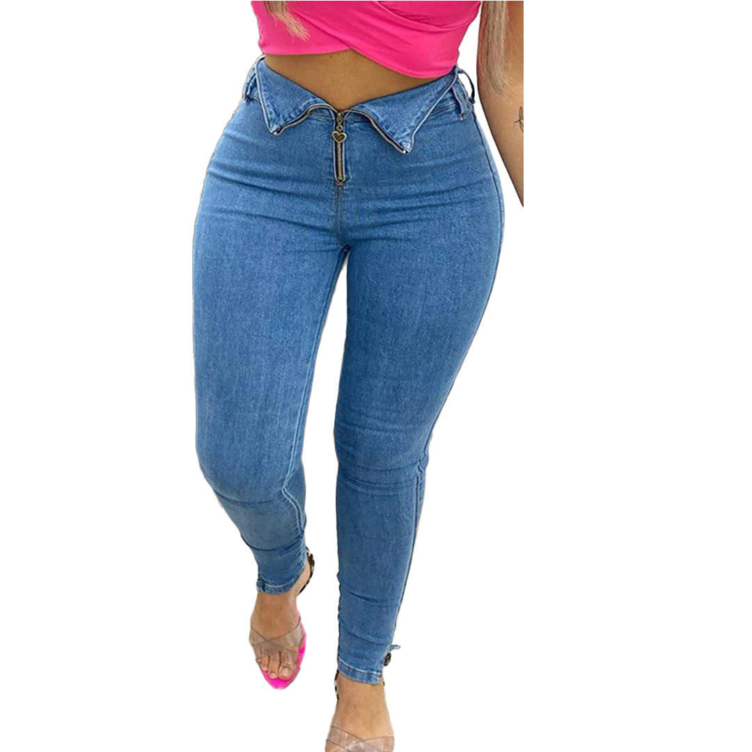 Women's Fashion Casual Jeans