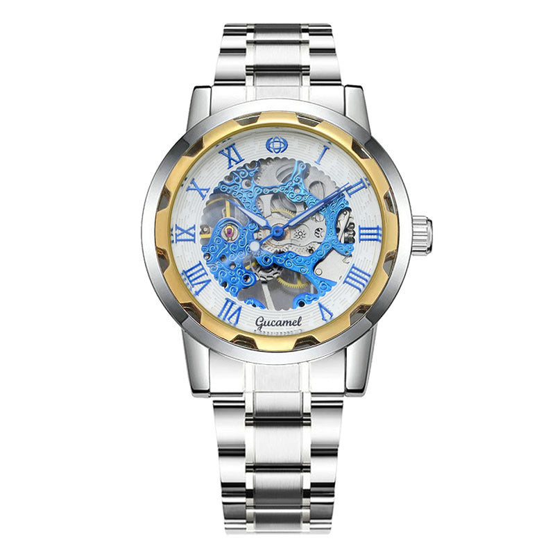 Strip Hollow Gold Manual Mechanical Watch