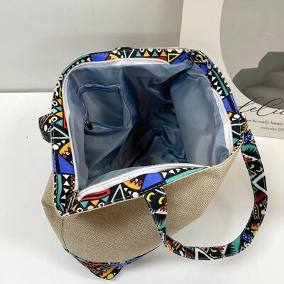 Geometric Medium Tote Bag - Munsieur