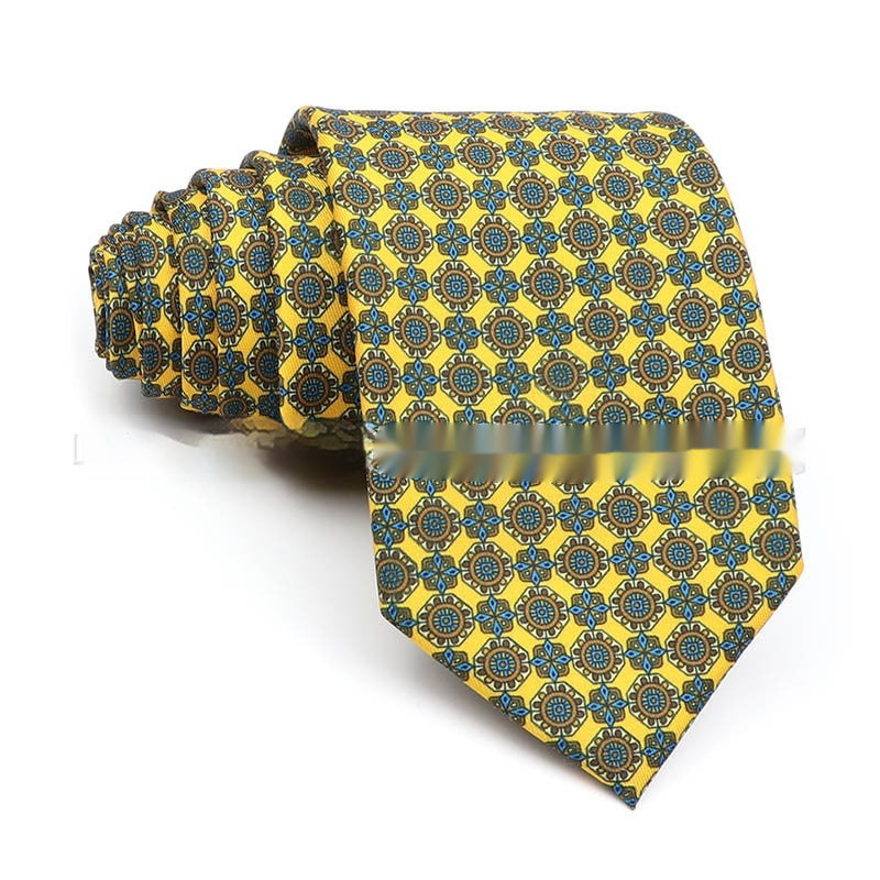 Business Polyester Men's Printed Workplace Tie - Munsieur