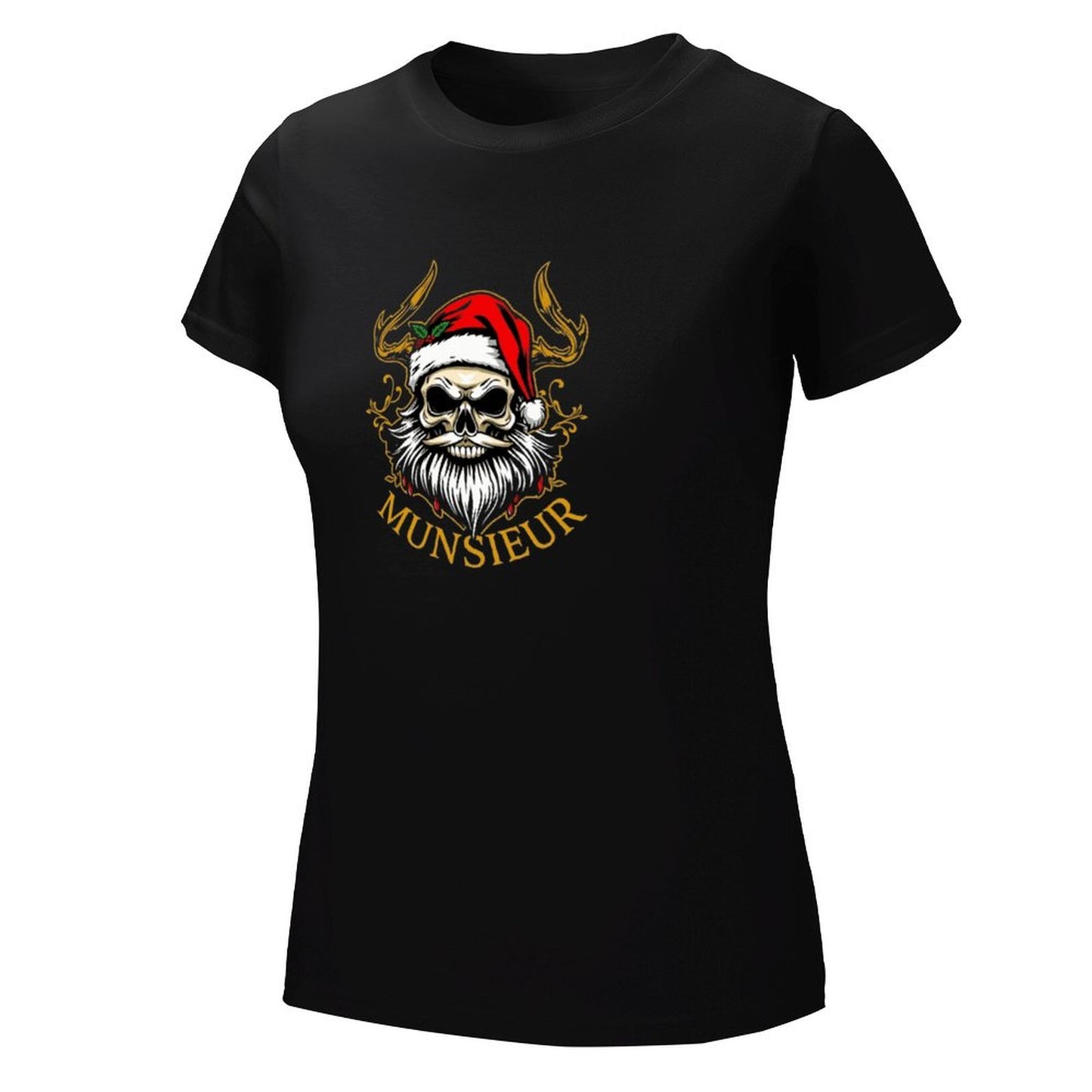 Women's Munsieur T-shirt "Seasons Santa" Christmas Collection