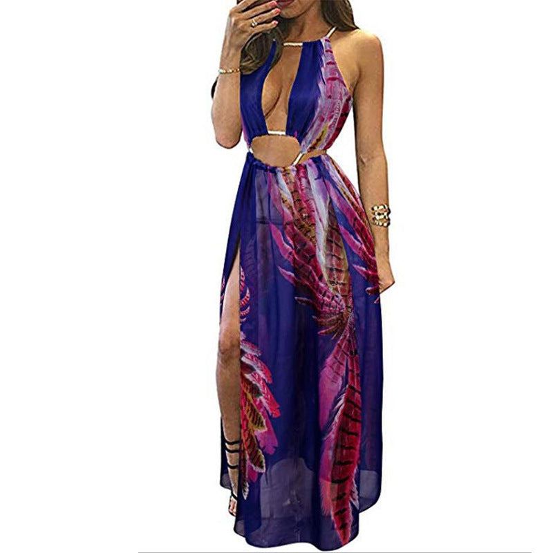 Sexy Bohemian Split Dress