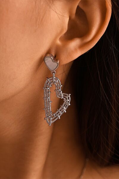 Stainless Earrings and Necklace Set - Munsieur