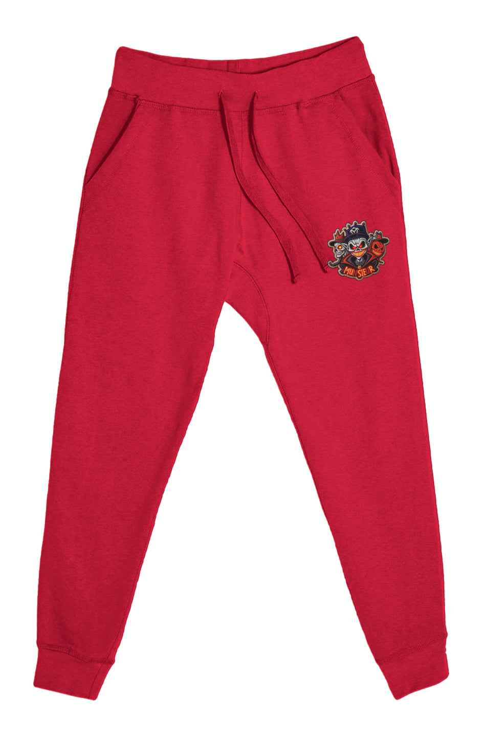 Men's Halloween Print Premium Joggers Embroidered