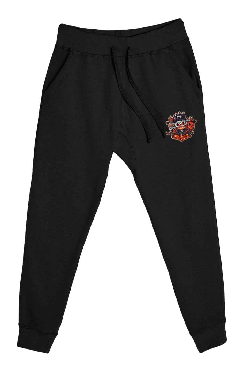 Men's Halloween Print Premium Joggers Embroidered