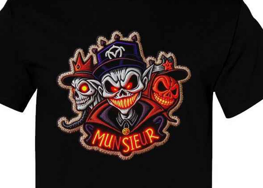 Unisex "Limited Edition" Halloween Print Tee Gildan Cotton T Shirt by MUNSIEUR