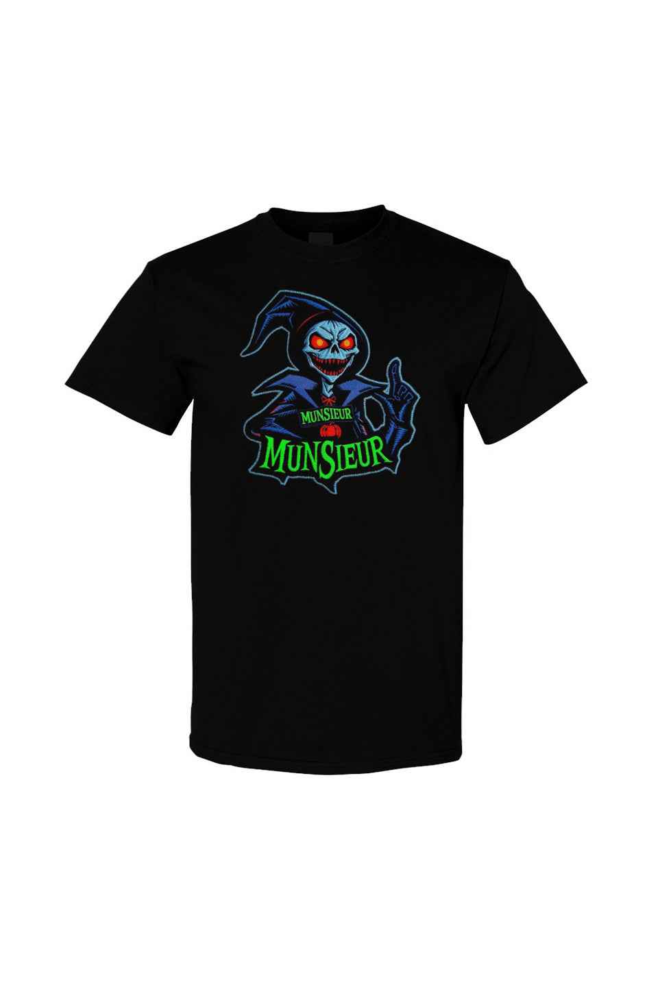 MUNSIEUR Unisex Halloween Designer T-Shirt Gildan