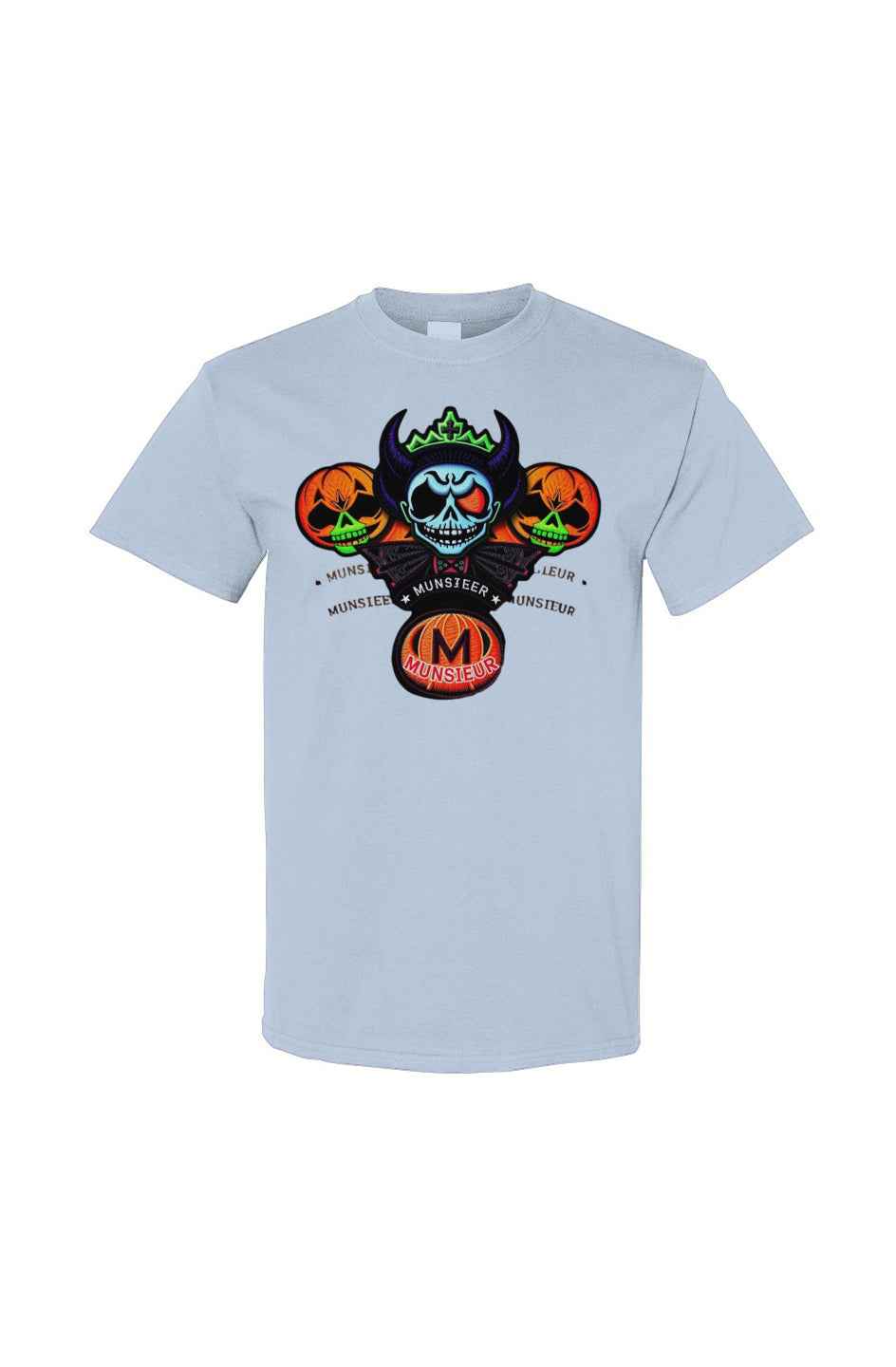 MUNSIEUR Halloween Unisex Tee Gildan Cotton T Shir