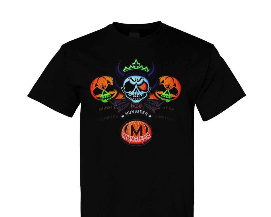 MUNSIEUR Halloween Unisex Tee Gildan Cotton T-Shirt