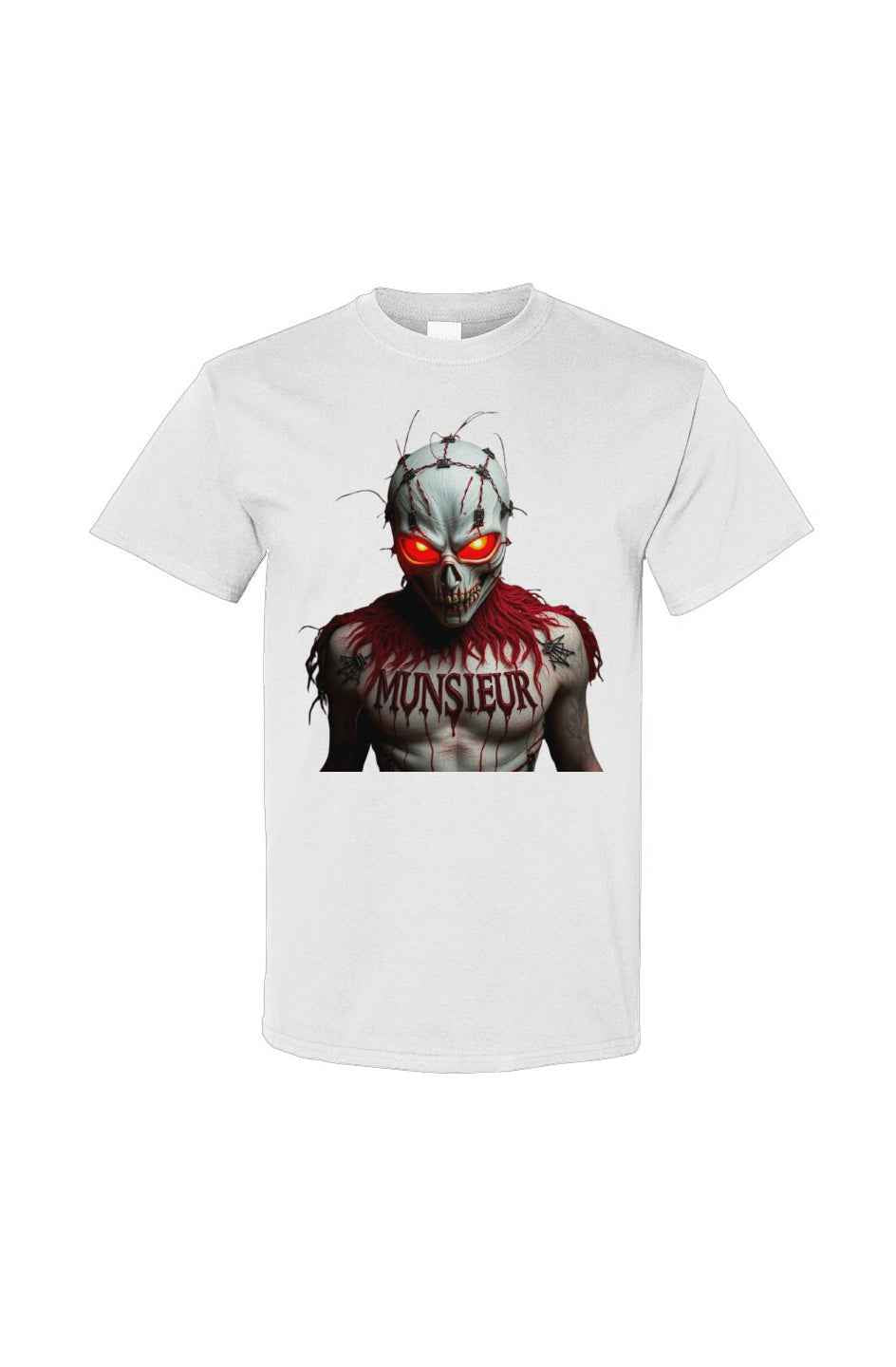 MUNSIEUR Halloween Designer Unisex Tee Gildan Cott