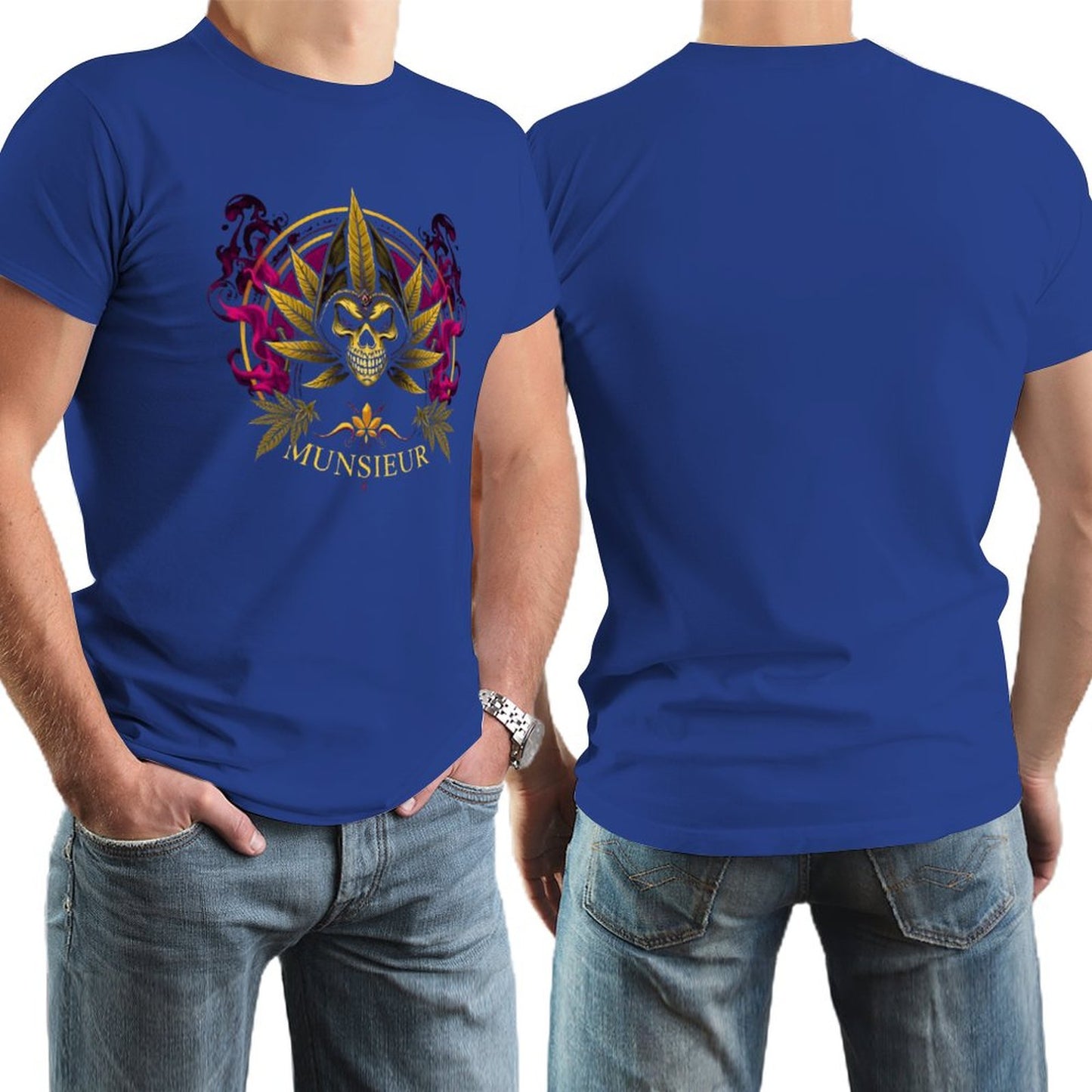 Munsieur 420 Collection "Out The Smoke" Tee for Men