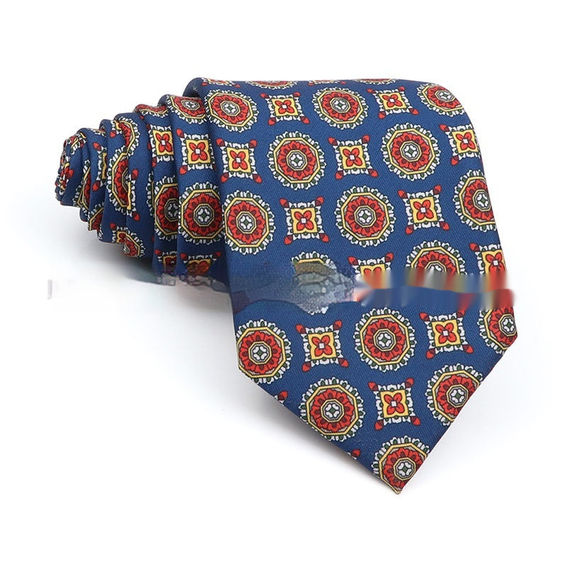 Business Polyester Men's Printed Workplace Tie - Munsieur