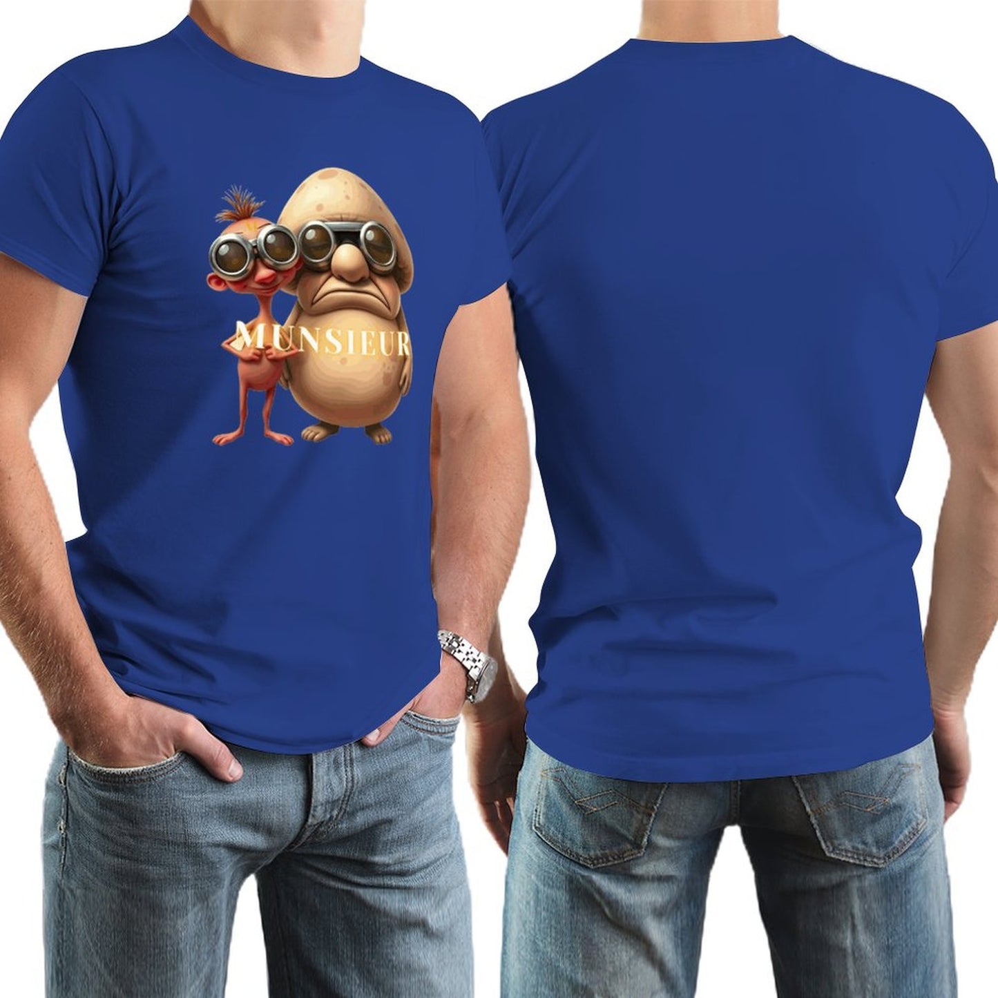 Munsieur Men's Tee "Stinky Pinky and Backdoor Bandit"
