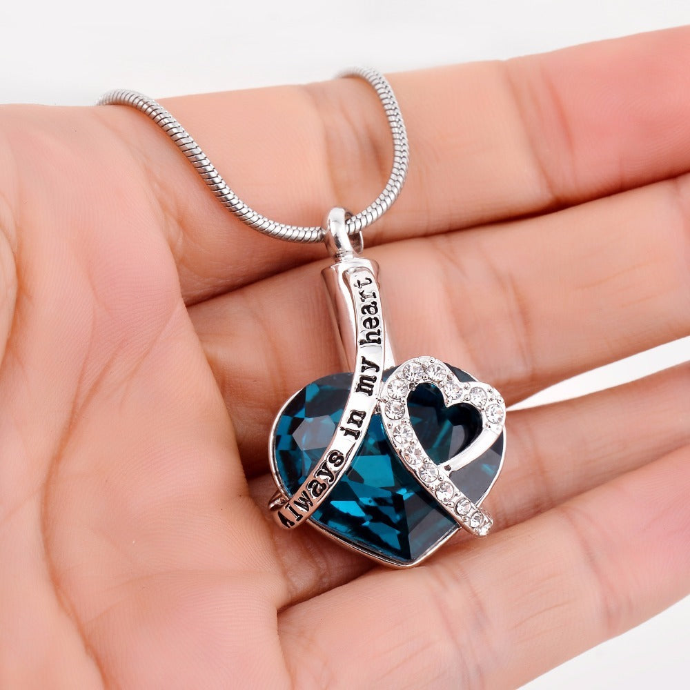 Always in My Heart Perfume Bottle w Pendant