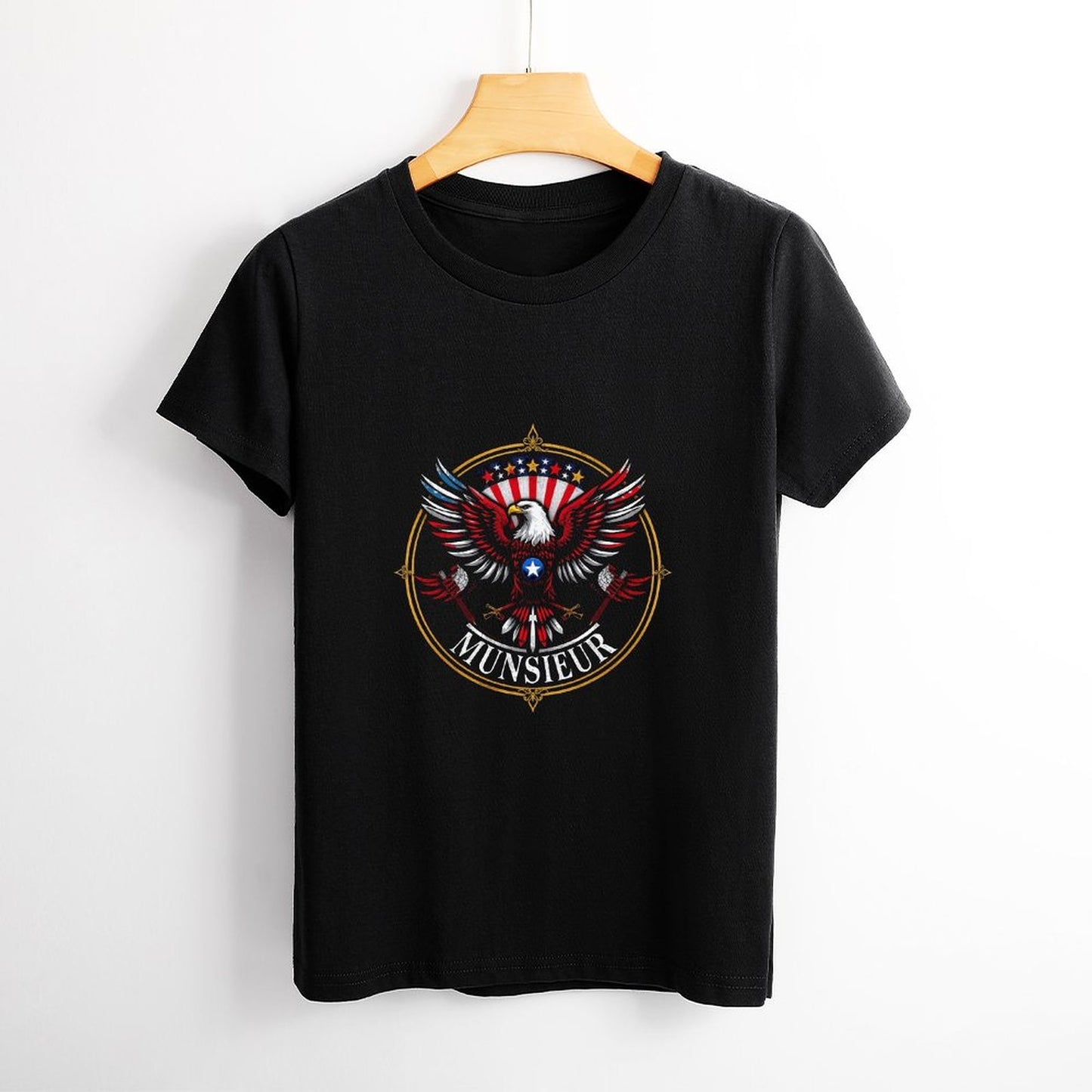 Munsieur Women's T-shirt "Presidential" Unbelievable Comfort Independence Day Collection