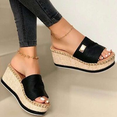 PU Leather Open Toe Sandals - Munsieur
