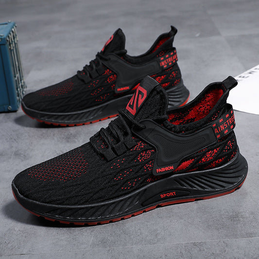 Men Running Shoes Lightweight Breathable Casual Shoes