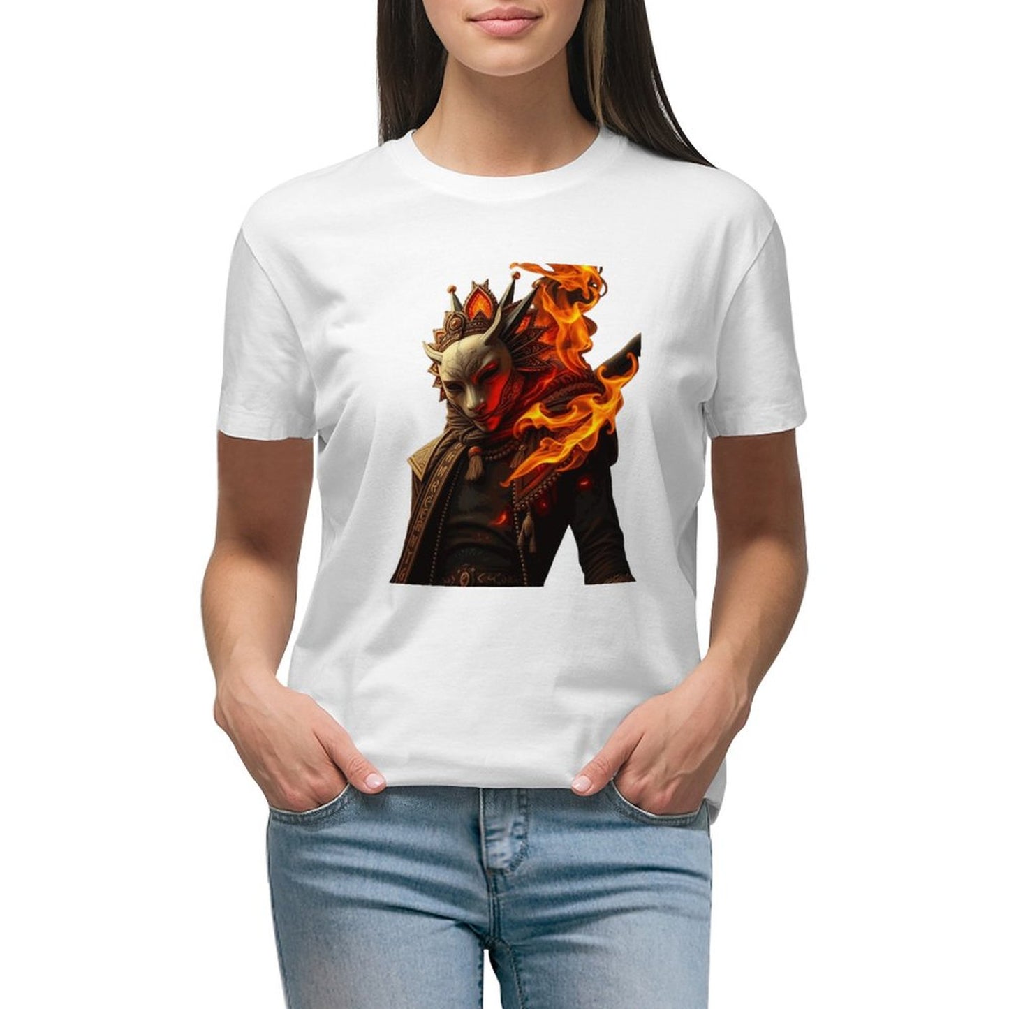 Lost Tribe of Munsieur T-Shirt for Women "BuJo" (High Definition & Front Printing)