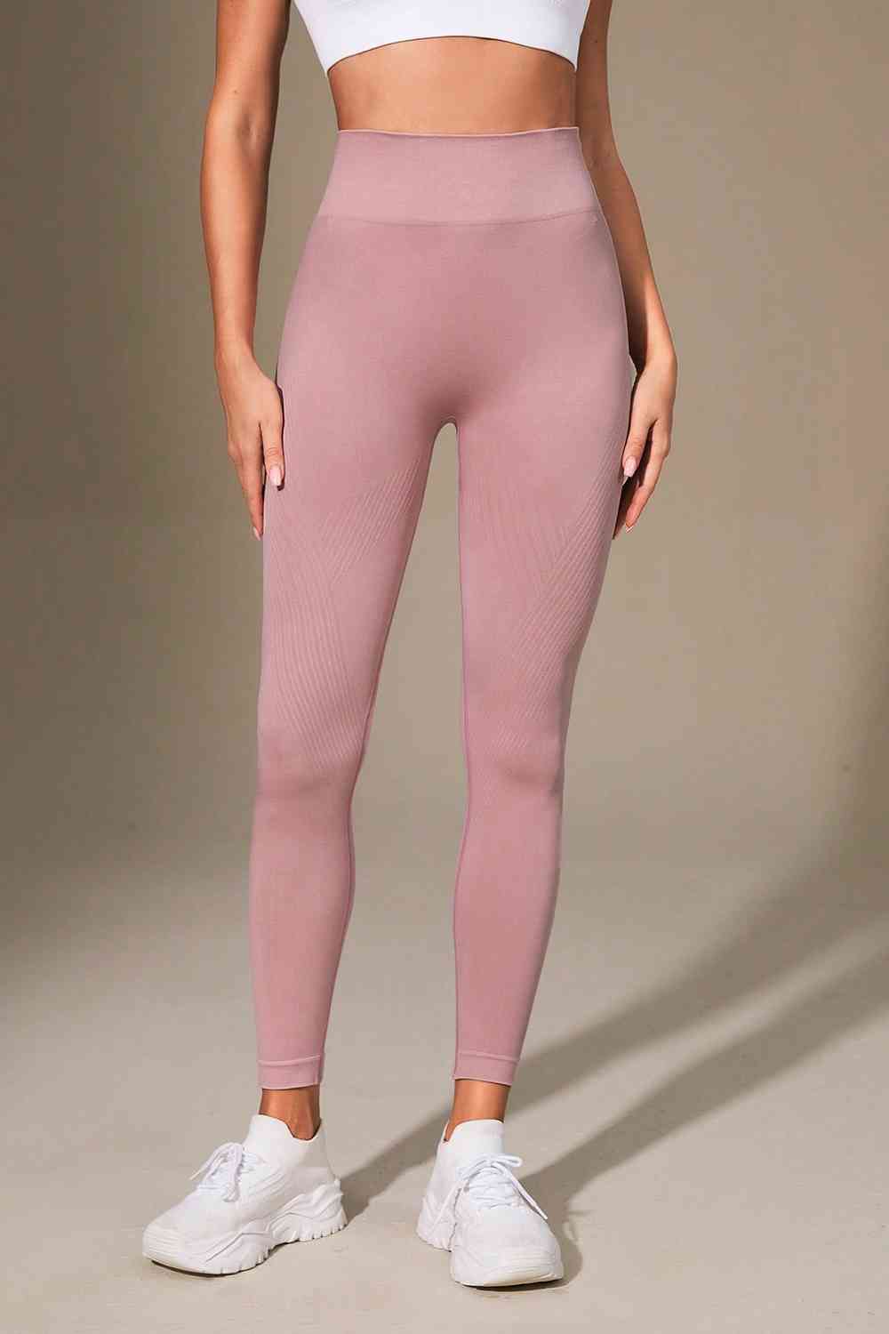 Wide Waistband Sports Leggings - Munsieur