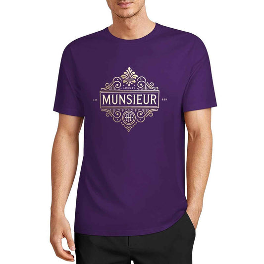 Munsieur Classic Tee for Men: Designed for the Modern Icon - Munsieur