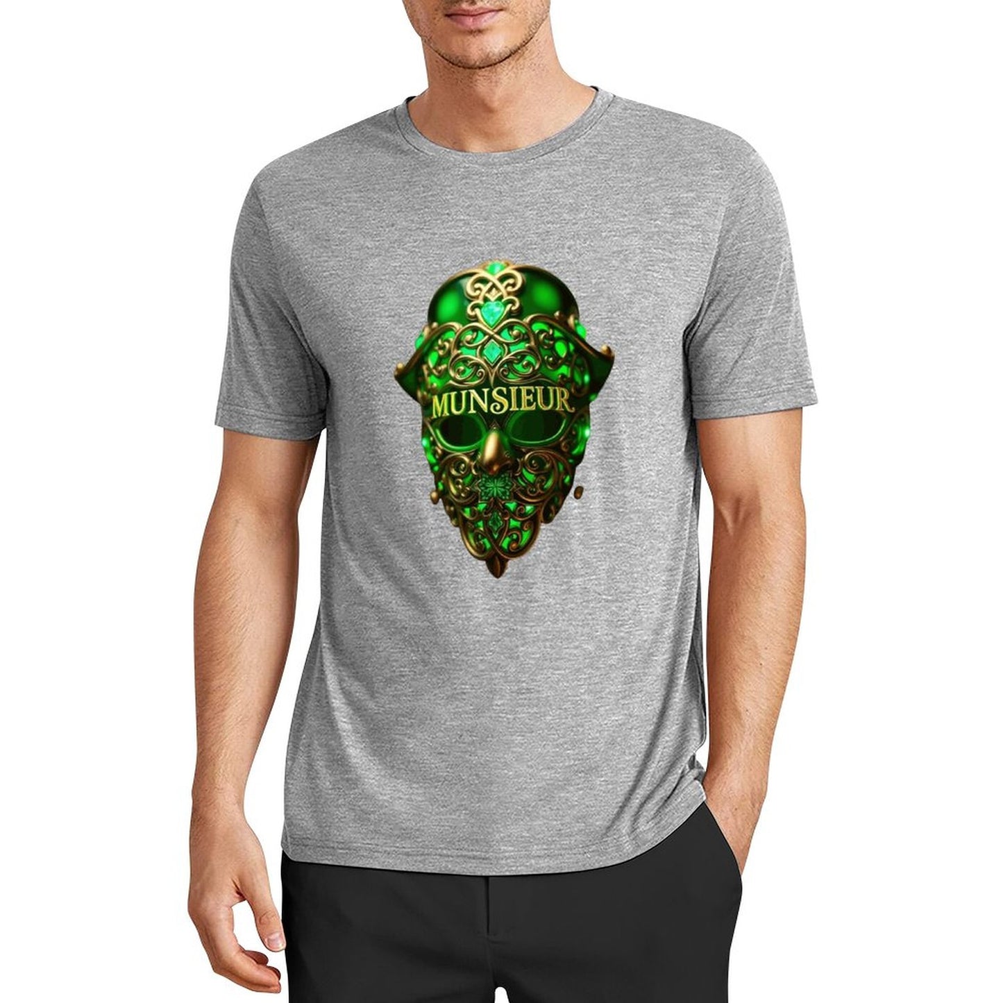 Munsieur St. Patrick's Day Collection "Skull of Clovernook" Tee for Men