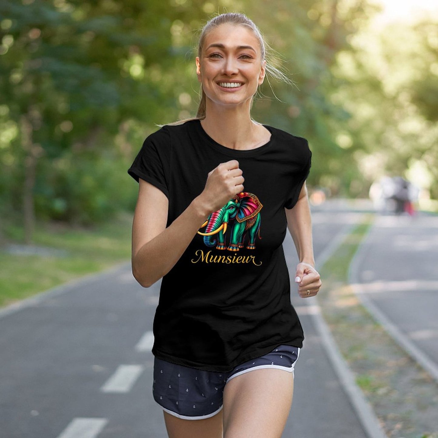 Munsieur T-Shirts for Women "Belaphant" Streetwear Design