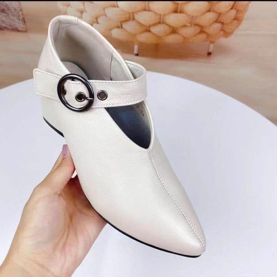 Women's Ankle Boots New European And American Fashion Women's Chunky Style