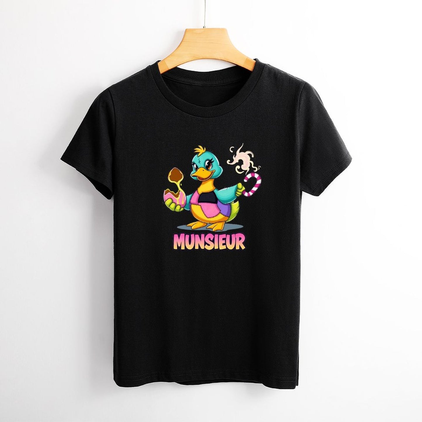 Munsieur Women's T-Shirt Easter Collection "Lucky Duckie" Designer Streetwear