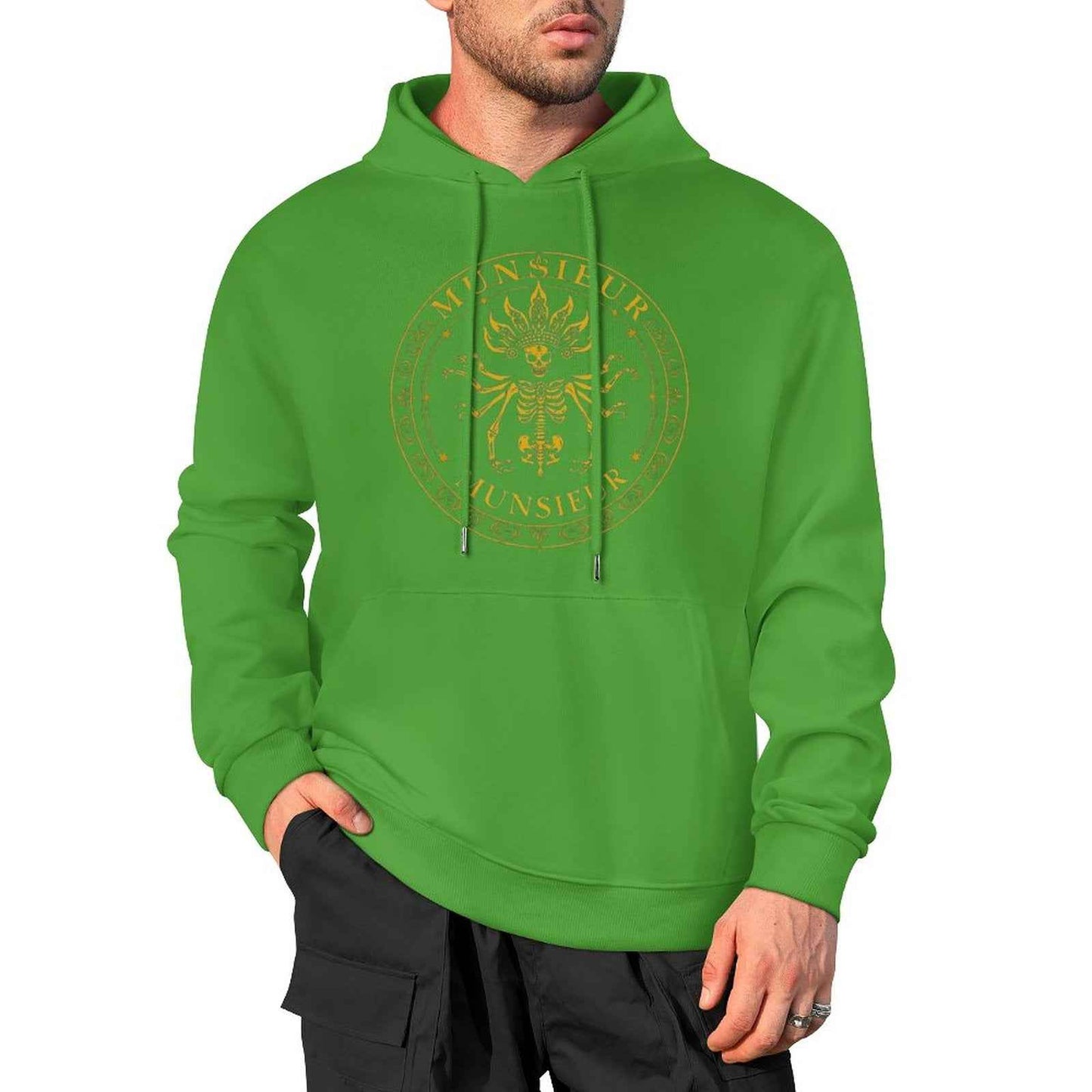 Munsieur Bone Deep: The Ultimate Skull Hoodie for Men - Munsieur