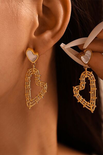 Stainless Earrings and Necklace Set - Munsieur