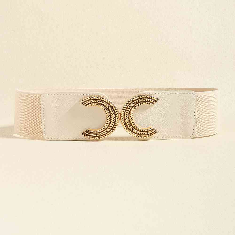 Double C Buckle Elastic Belt - Munsieur