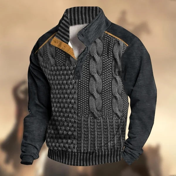 Fall Winter Men's Printed Hoodie