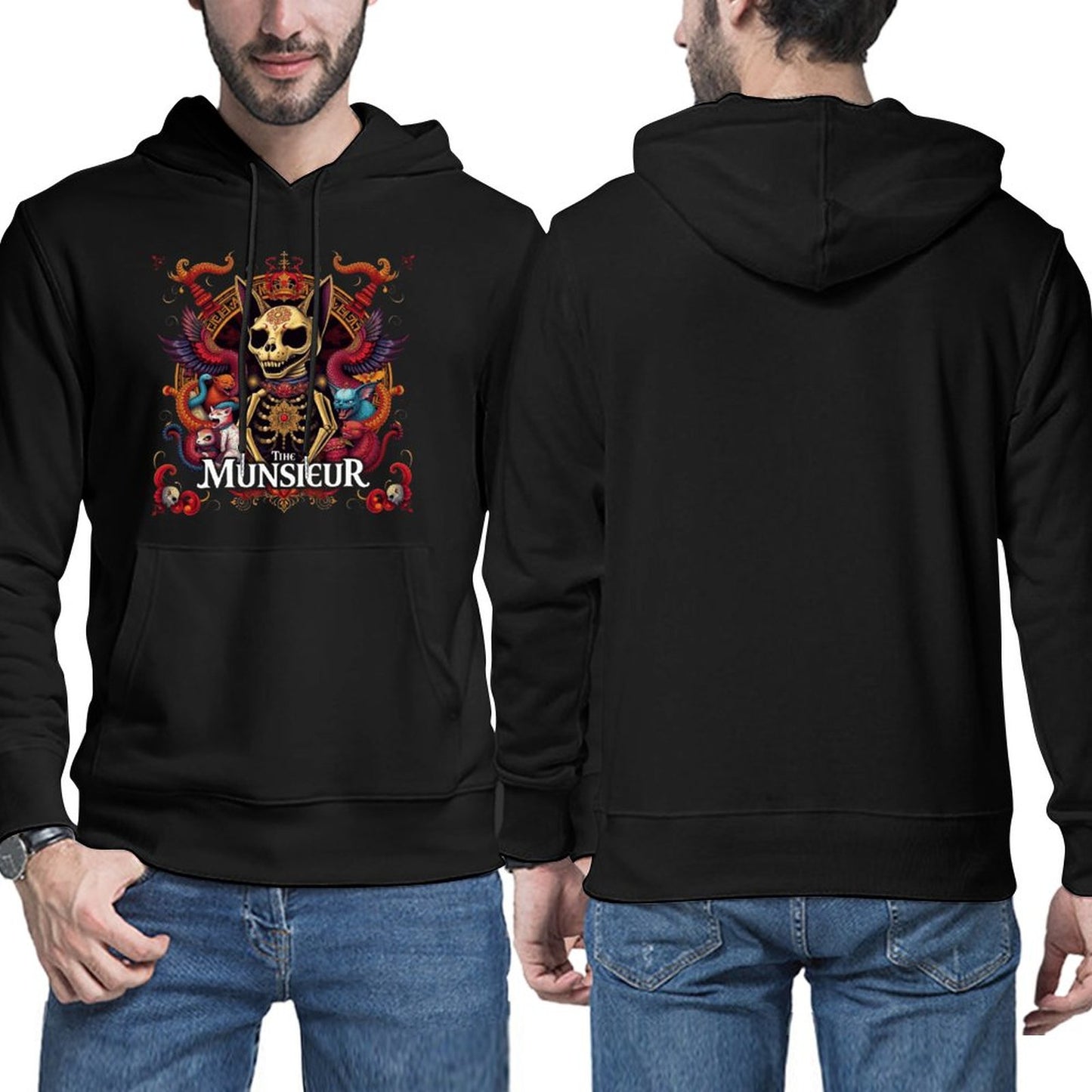 Munsieur Men's Hoodie: Luxe Streetwear for Everyday Wear - Munsieur
