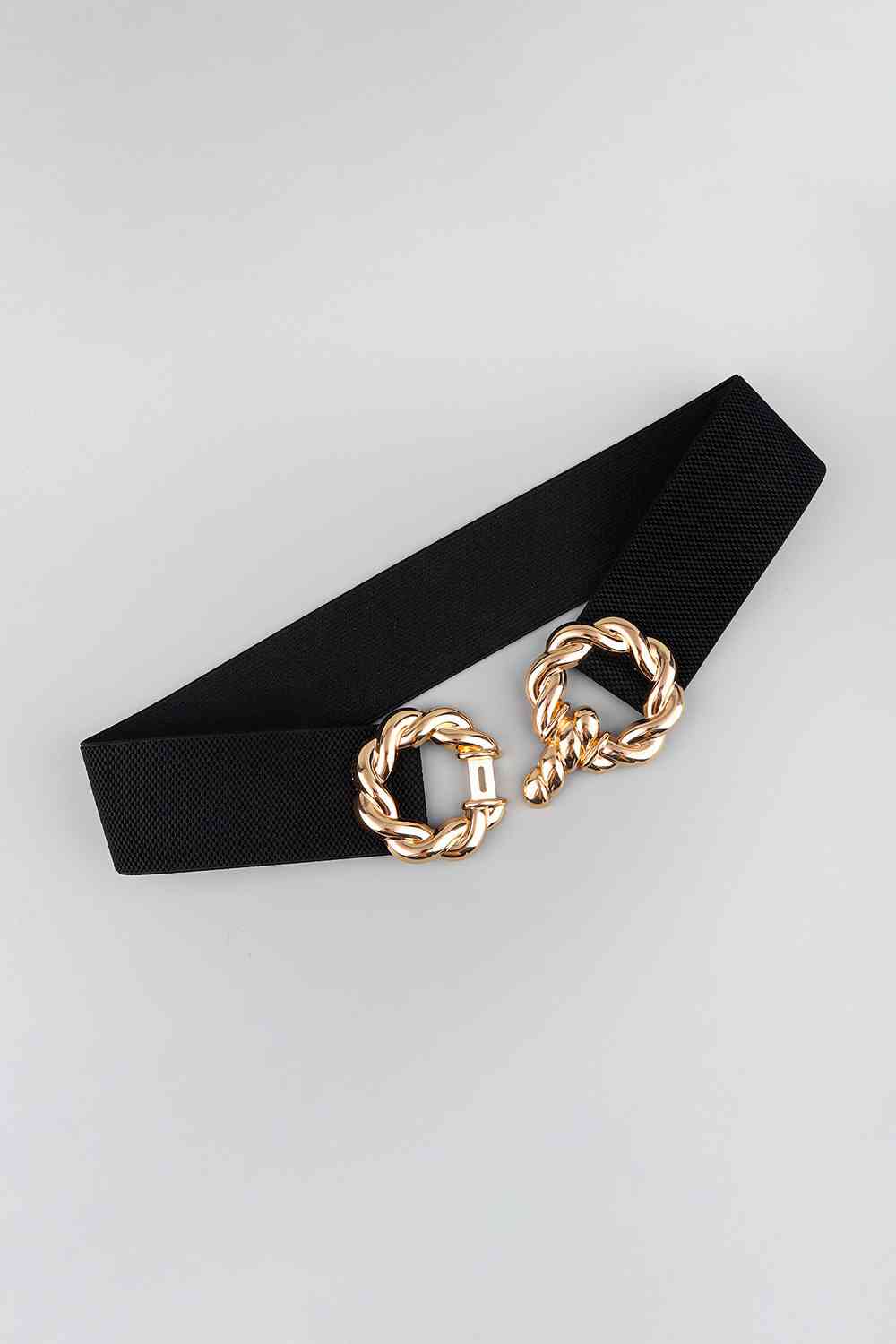 Zinc Alloy Buckle Elastic Belt - Munsieur