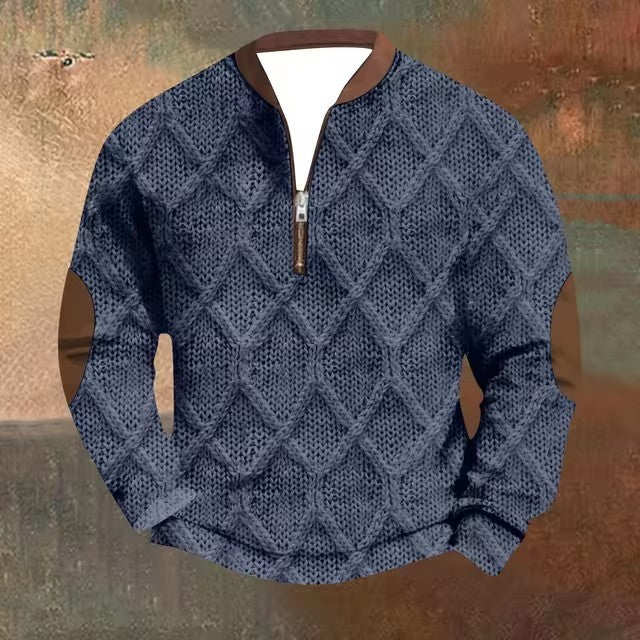 Men's Casual Hoodie Warm Winter Fashion Hoodie for Men