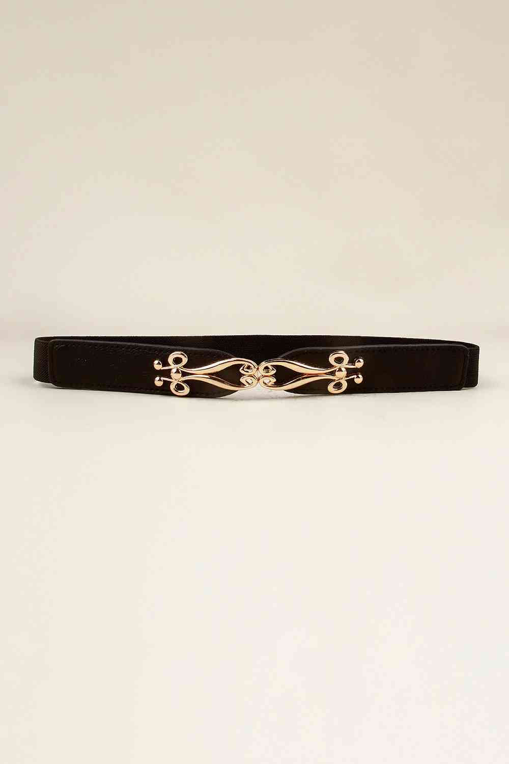 Alloy Buckle Elastic Belt - Munsieur
