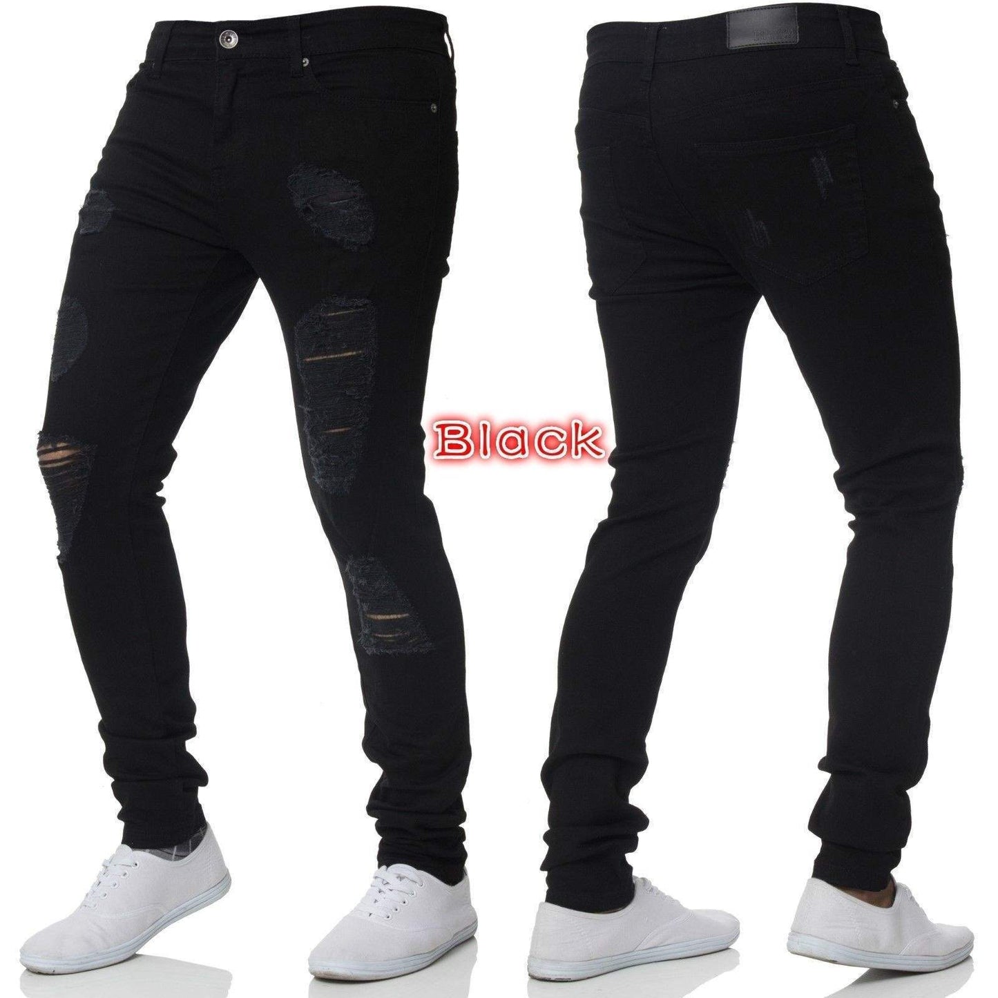 Pants For Men Spring Fashion Blue Grey
