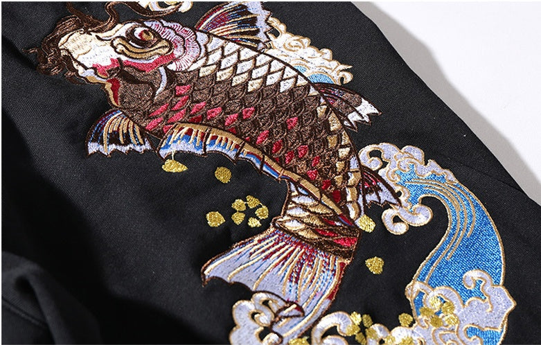 Men's Casual Embroidered Joggers Activewear Streetwear for Men