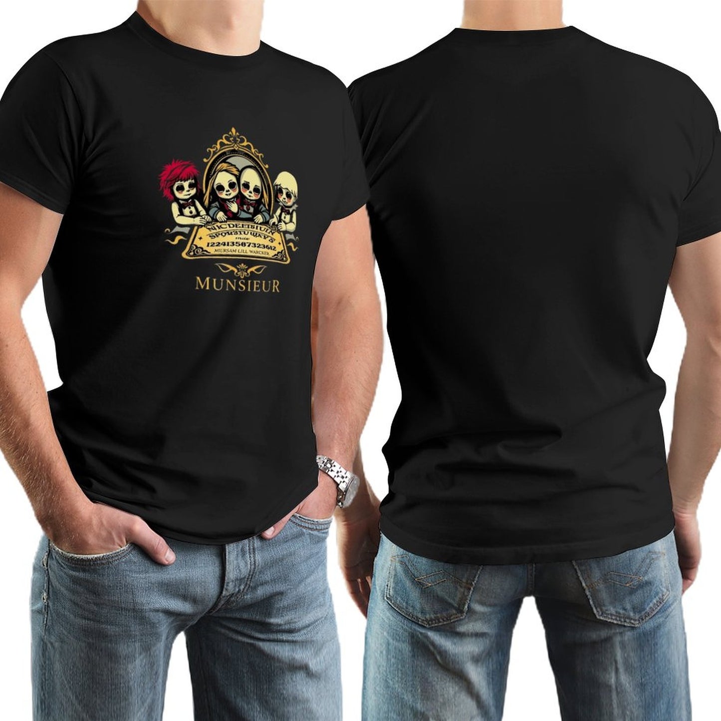 Men's Munsieur Brand Tee "Ouija" Designer Streetwear for Men
