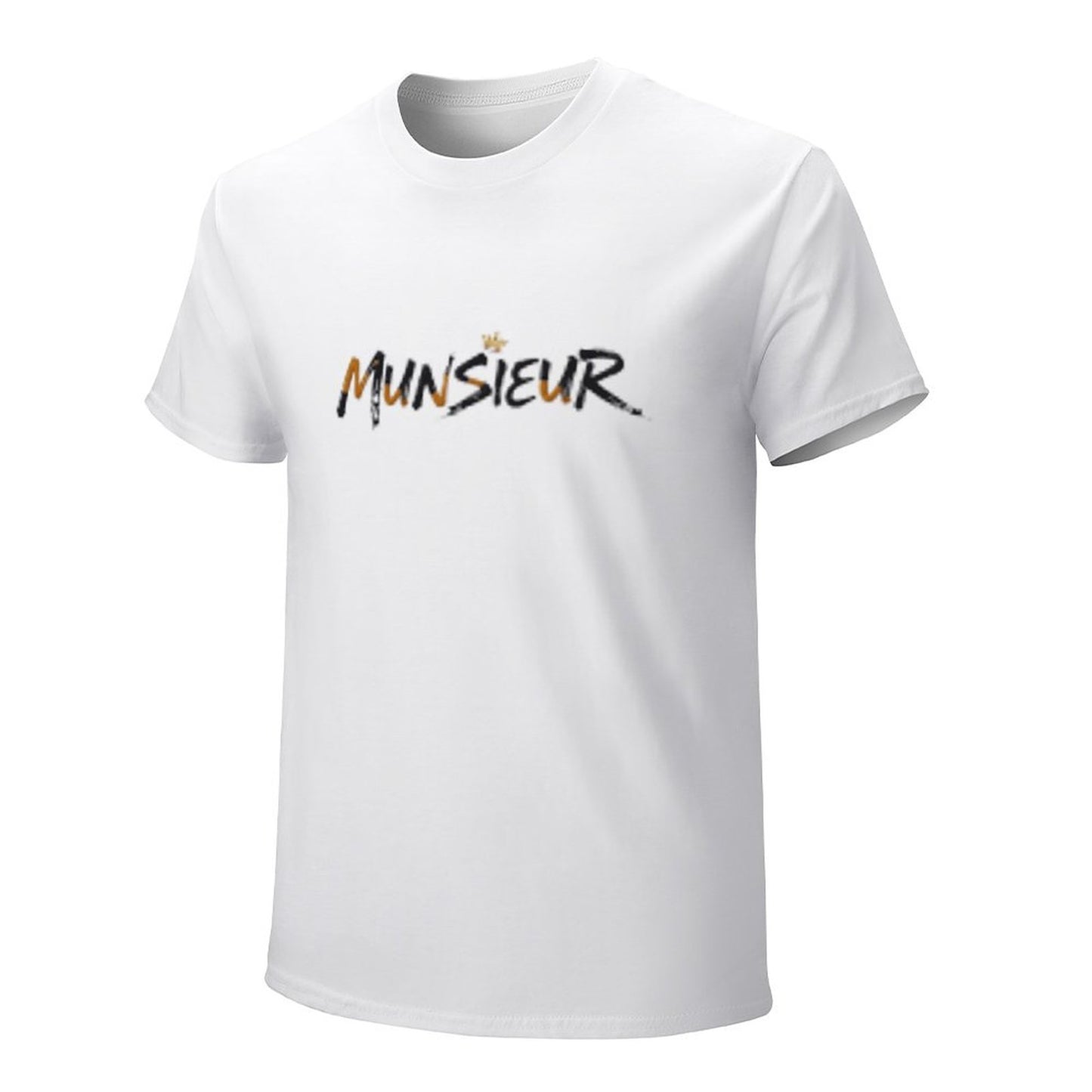 Munsieur Signature Men's Tee (High Definition & Front Printing)
